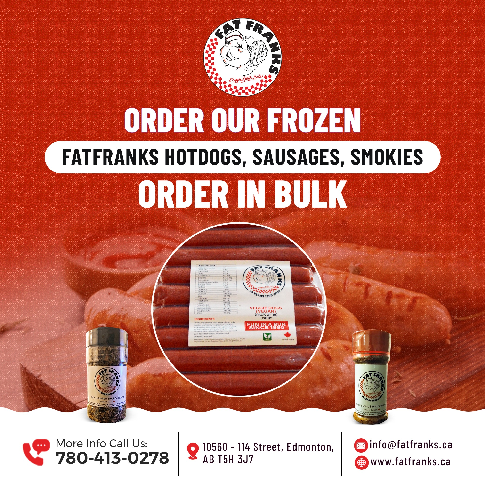 Bulk Supplies For Hot Dogs, Sausages And Smokies